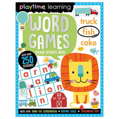 Playtime Learning Word Games -  - Książki - Make Believe Ideas - 9781789478051 - 1 października 2020