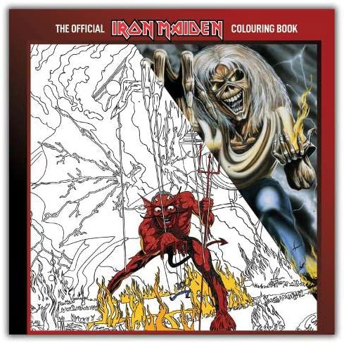 Cover for Iron Maiden · The Official Iron Maiden Colouring Book (Pocketbok) (2021)