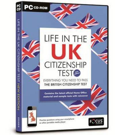 Cover for Focus Multimedia · Life in the UK Citizenship Test (PC) [3 Revised edition] (2014)