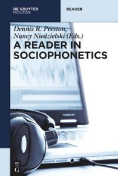 Cover for Dennis Richard Preston · A Reader in Sociophonetics - Trends in Linguistics. Studies and Monographs [TiLSM] (Paperback Bog) (2011)
