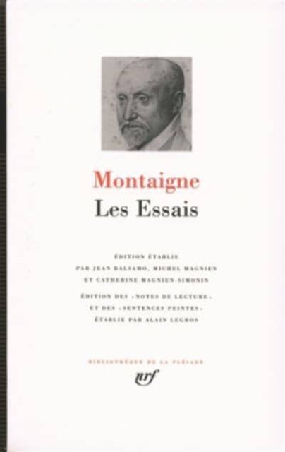Cover for Michel de Montaigne · Les essais (Hardcover Book) (2017)