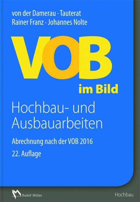 VOB im Bild - Hochbau- und Ausbau - Franz - Bøger -  - 9783481035051 - 