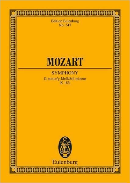 Cover for Wolfgang Ama Mozart · Symphony No 25 G Minor Kv 183 (Paperback Book) (1985)