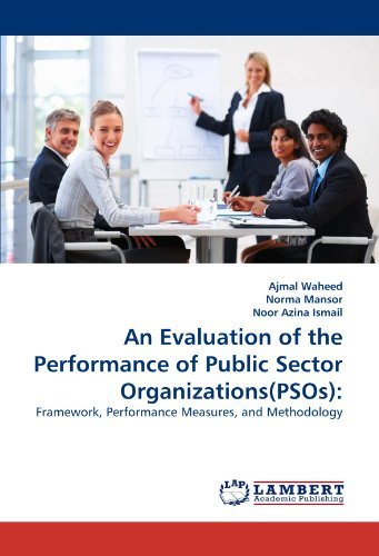 Cover for Noor Azina Ismail · An Evaluation of the Performance of Public Sector Organizations (Psos):: Framework, Performance Measures, and Methodology (Pocketbok) (2010)