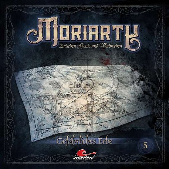 Cover for Moriarty-zwischen Genie Und Verbrechen · Moriarty 05-gefährliches Erbe (CD) (2022)