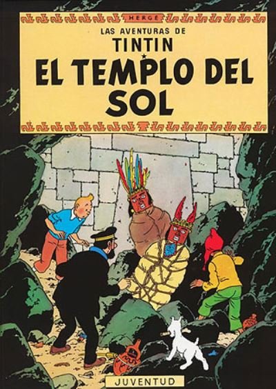 Cover for Herge · Las aventuras de Tintin: El templo del sol (Innbunden bok) (2012)