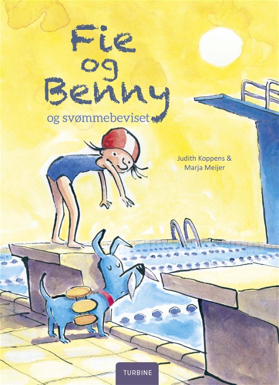 Cover for Judith Koppens · Fie og Benny og svømmebeviset (Inbunden Bok) [1:a utgåva] (2018)