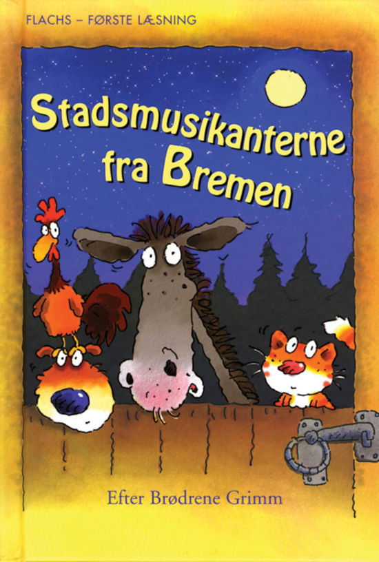 Flachs - første læsning: FLACHS - FØRSTE LÆSNING: Stadsmusikanterne fra Bremen - Susanna Davidson - Livros - Flachs - 9788762711051 - 17 de dezembro de 2007