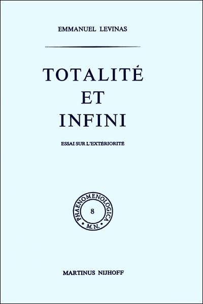 E. Levinas · Temporary Title 19991103: Essai Sur l'Ext&Eacute; Riorit&Eacute; . Fourth Edition, Fifth Printing - Phaenomenologica (Inbunden Bok) [4th edition] (1981)