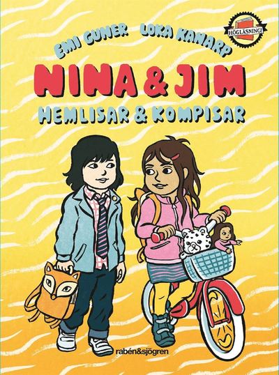 Nina: Nina & Jim. Hemlisar & kompisar - Emi Gunér - Kirjat - Rabén & Sjögren - 9789129704051 - maanantai 29. toukokuuta 2017