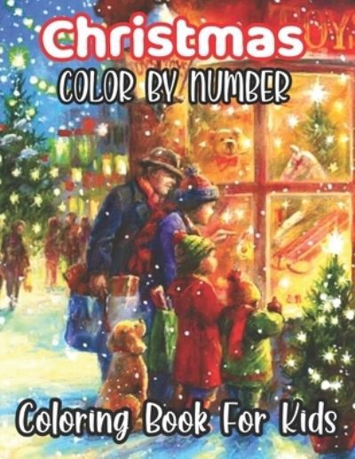 Cover for David Roberts · Christmas Colour By Number Coloring Book For Kids (Taschenbuch) (2020)