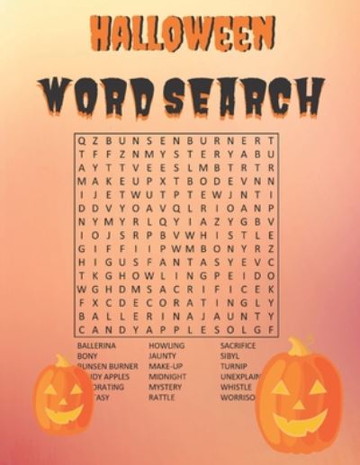 Cover for Themed Word Search Publishing · Halloween Word Search (Paperback Book) (2020)