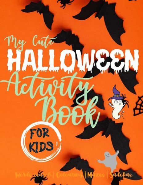 Cover for Hal Color · My cute halloween activity book for kids (Pocketbok) (2020)