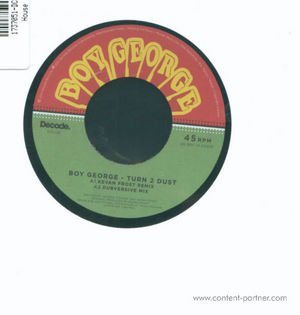Cover for Boy George · Turn 2 Dust (Reggae Mixes) (7&quot;) (2011)