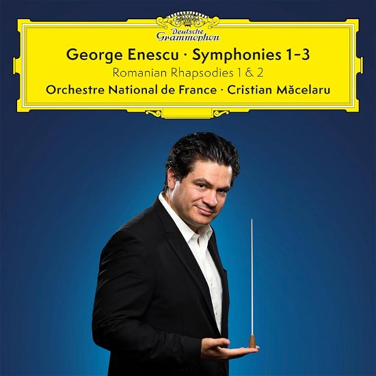Cover for Orchestre National De France &amp; Cristian Macelaru · Enescu - Symphonies Nos. 1-3. Romanian Rhapsodies 1 &amp; 2 (CD) (2024)