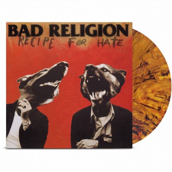 Cover for Bad Religion · Recipe for Hate (30th Anniversary / Tiger's Eye) (LP) (2023)