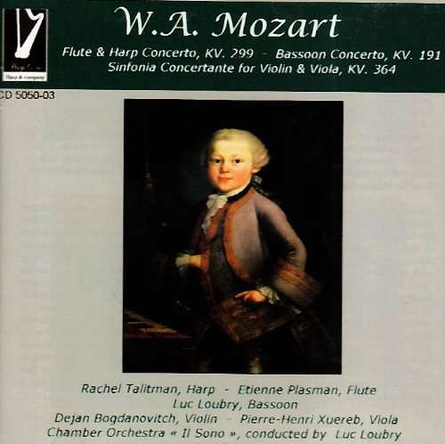 Cover for Wolfgang Amadeus Mozart · Flute &amp; Harp Concerto (CD) (2008)