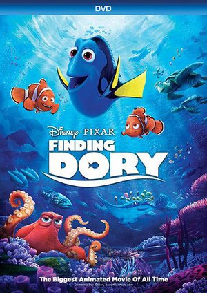 Cover for Finding Dory (DVD) (2016)
