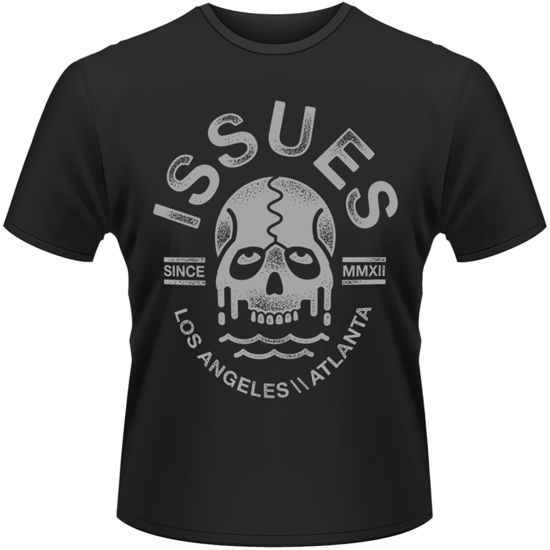 Cover for Issues · Melting Skull Black (T-shirt) [size XXL] [Black edition] (2015)