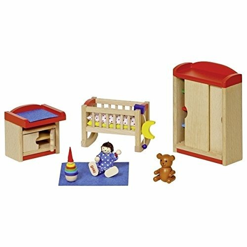 Babykamer Voor Poppenhuis - Goki - Merchandise - Goki - 4013594519052 - 