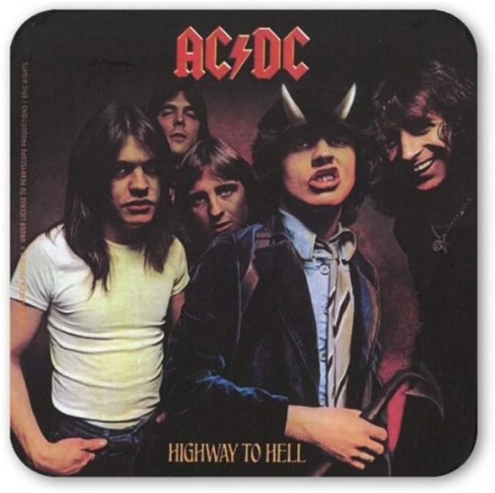 Cover for AC/DC · AC/DC Highway To Hell Single Coaster (MERCH)