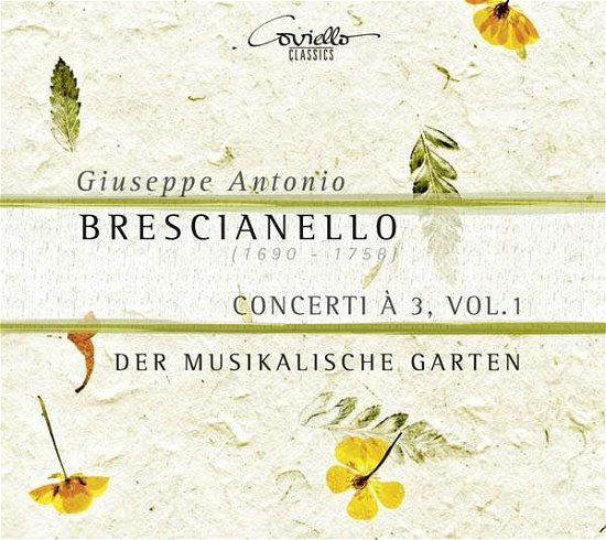 Cover for Brescianello / Garten · Giuseppe Antonio Brescianello: Concerti a 3 Vol 1 (CD) (2017)