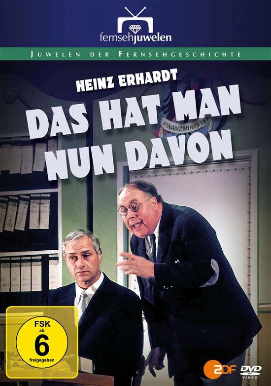 Cover for Heinz Erhardt · Heinz Erhardt: Das Hat Man Nun Davon (Fernsehjuwel (DVD) (2021)