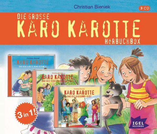 DIE GROßE KARO KAROTTE HÖRBUCHBOX - Christian Bieniek - Musiikki - TONPOOL BOUGHT STOCK - 4049266145052 - perjantai 2. marraskuuta 2018