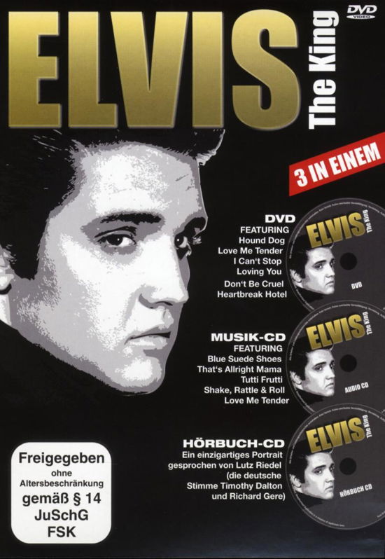 Cover for Elvis Presley · Elvis the King (DVD/CD) (2008)