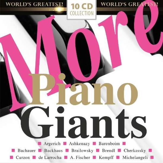 More Piano Giants - Martha Argerich / Alfred Brendel / Wilhelm Kempff / Shura Cherkassky Etc. - Muziek - DOCUMENTS - 4053796005052 - 24 mei 2019