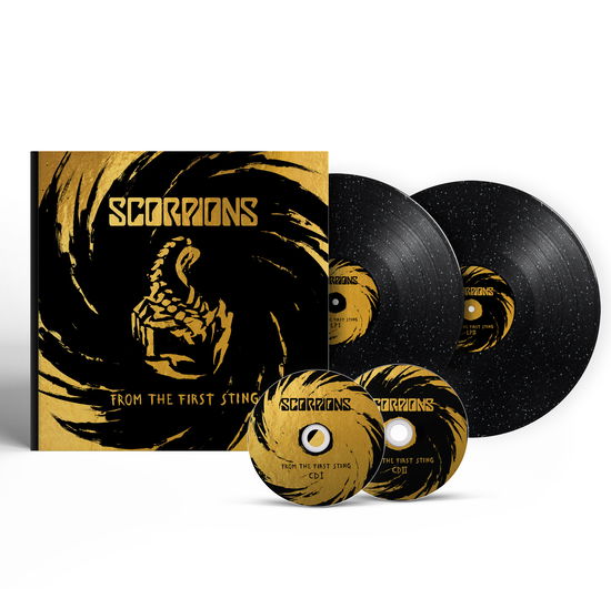Cover for Scorpions · From The First Sting (LP/CD) [Limited Sparkling Vinyl Bookpack edition] (2025)