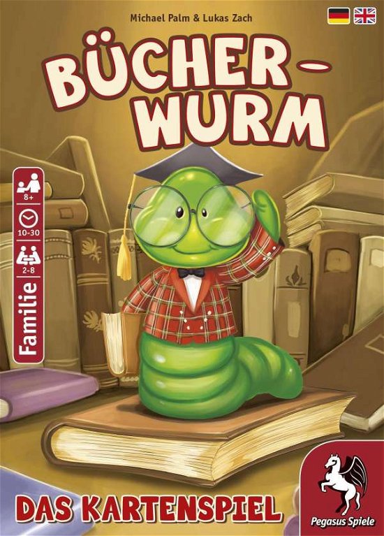 Cover for Bücherwurm · Bücherwurm - Das Kartenspiel (Sp.18322G (Book) (2019)