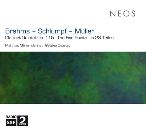 Cover for Mueller, Matthias / Galatea Quartett · Clarinet Quartet Op. 115 (CD) (2013)