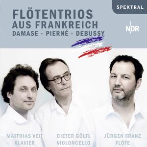 Cover for Franz J. / Götl Dieter / Veit Matthias · Franske Fløjtetrioer Spektral Klassisk (CD) (2007)