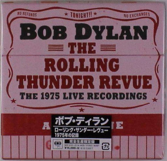 Cover for Bob Dylan · Rolling Thunder Revue: the 1975 Live Recordings (CD) [Japan Import edition] (2019)