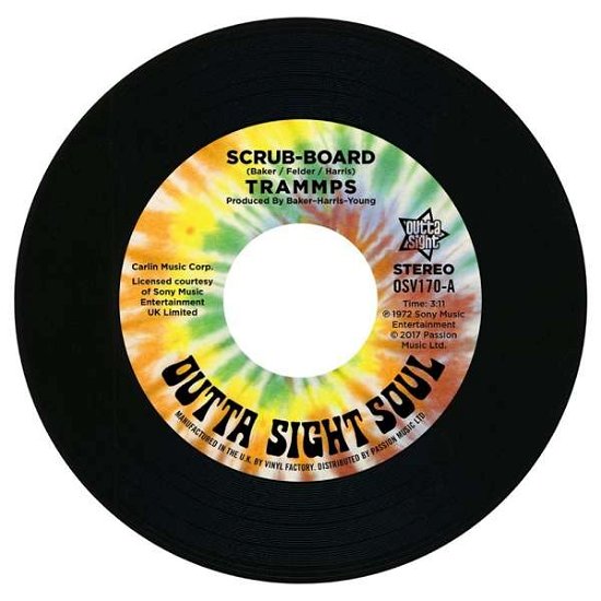 Cover for Trammps · Scrub-board / Hold Back the Night (7&quot;) (2017)