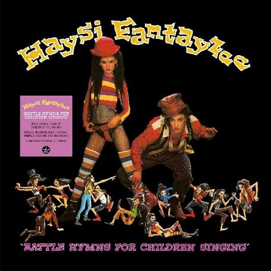 Cover for Haysi Fantayzee · Battle Hymns for Children Singing (LP) [Coloured edition] (2018)