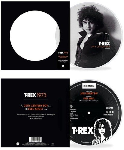 Cover for T.rex · 20th Century Boy: 50th Anniversary (7&quot;) [Picture Disc edition] (2023)