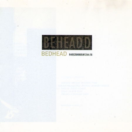 Cover for Bedhead · Bedheaded (CD) (1996)