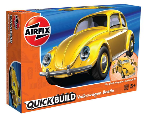 Cover for Airfix · Quickbuild Vw Beetle - Yellow (Leksaker)