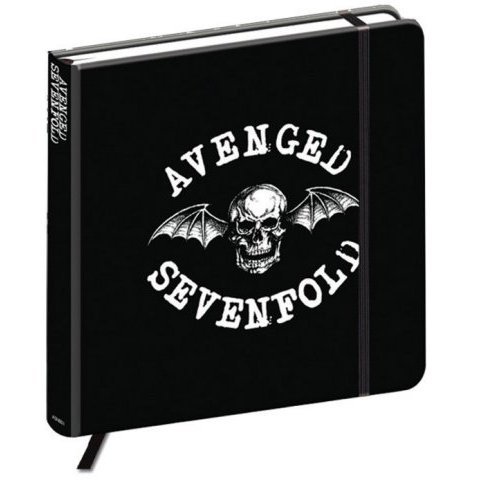 Cover for Avenged Sevenfold · Avenged Sevenfold Notebook: Death Bat Crest (Hard Back) (Papperier) (2015)
