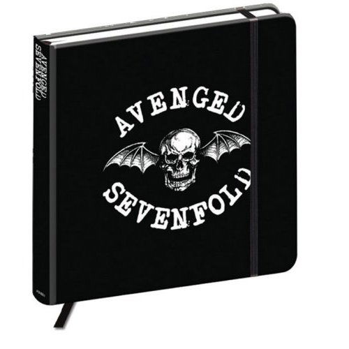 Avenged Sevenfold Notebook: Death Bat Crest (Hard Back) - Avenged Sevenfold - Boeken - Unlicensed - 5055295389052 - 24 maart 2015