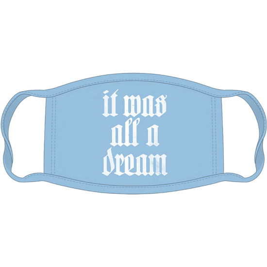 Cover for Biggie Smalls · Biggie Smalls Face Mask: All A Dream (Light Blue) (MERCH) [Blue edition] (2020)