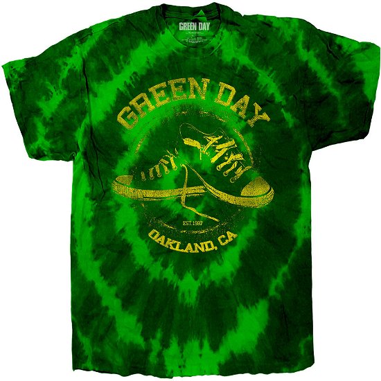 Cover for Green Day · Green Day Unisex T-Shirt: All Stars (Wash Collection) (T-shirt) [size S] [Green - Unisex edition]