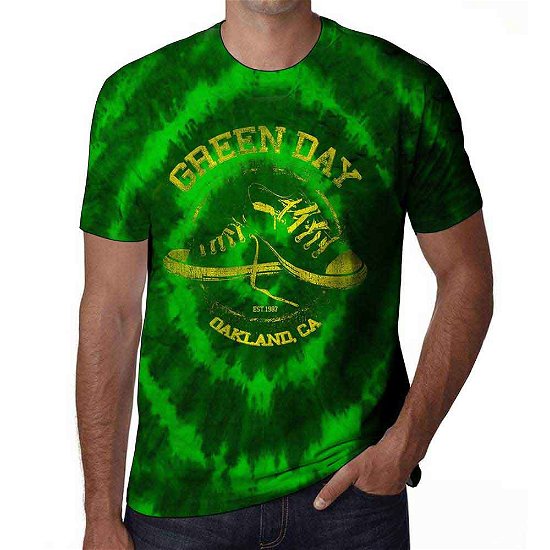Cover for Green Day · Green Day Unisex T-Shirt: All Stars (Wash Collection) (T-shirt) [size S] [Green - Unisex edition]