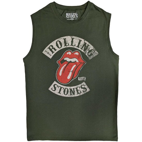 The Rolling Stones Unisex Tank T-Shirt: Tour 78 - The Rolling Stones - Merchandise -  - 5056561081052 - 