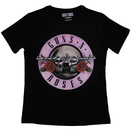 Guns N' Roses Ladies T-Shirt: Classic Logo - Guns N Roses - Produtos -  - 5056737215052 - 