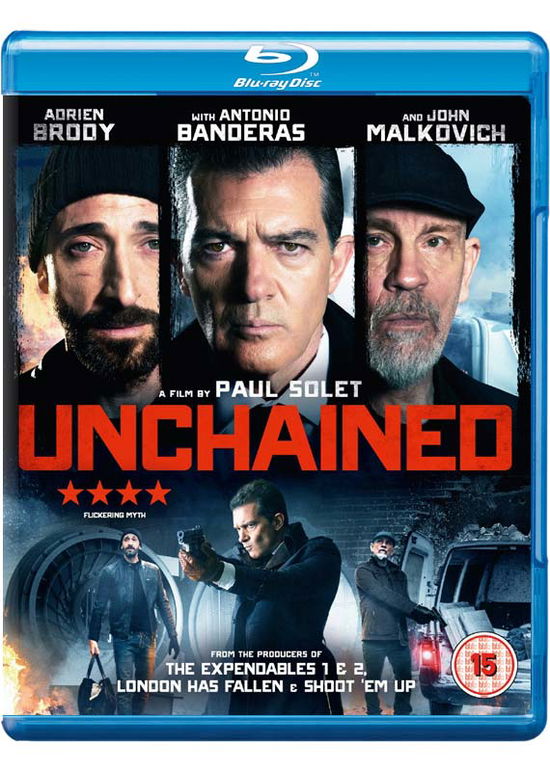 Cover for Unchained · Unchained (aka Bullet Head) (Blu-Ray) (2018)