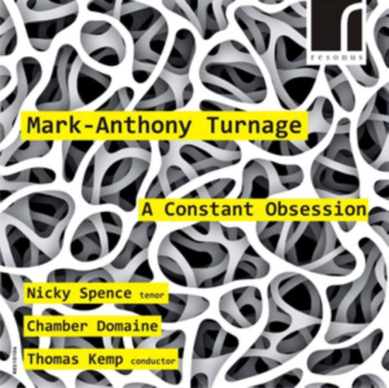 Cover for Chamber Domaine / Kemp · Mark-Anthony Turnage: A Constant Obsession (CD) (2019)