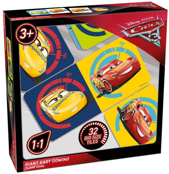 Tactic Cars 3 Giant Easy Domino 6 - Tactic Cars 3 Giant Easy Domino 6 - Board game - Tactic Games - 6416739544052 - 